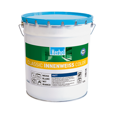 946eb7b1-8e02-4d59-a3a3-a23c00d46c7b CLASSIC INNENWEISS COLOR HERBOL Idropittura murale traspirante - immagine 1