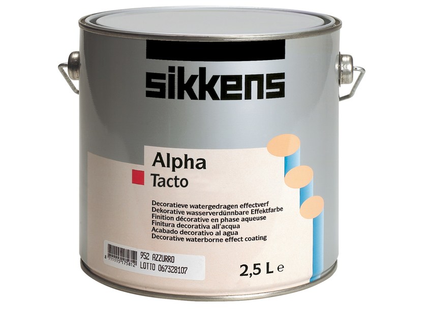 b_alpha-tacto-akzo-nobel-coatings-sikkens-321626-rel335d0c9e ALPHA TACTO SIKKENS Finitura decorativa all'acqua - immagine 1