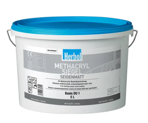 Methacryl Methacryl Siegel HERBOL Monocomponente all'acqua, per pavimenti e superfici verticali - immagine 1