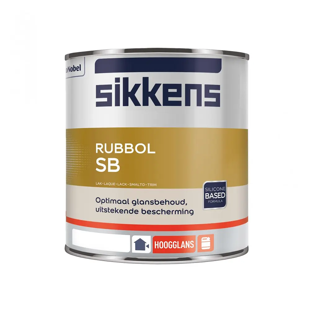 sikkens-rubbol-sb-bianco-smalto-brillante-a-base-di-resina-alchidica-e-siliconica Sikkens Rubbol SB - immagine 1