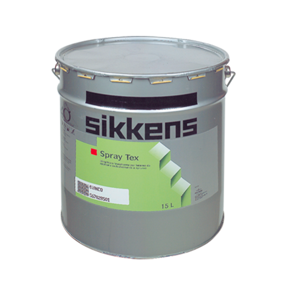 sikkens-spray-tex-idropittura-traspirante-applicabile-a-spruzzo Sikkens Spray Tex Idropittura BIANCA traspirante applicabile a spruzzo - immagine 1